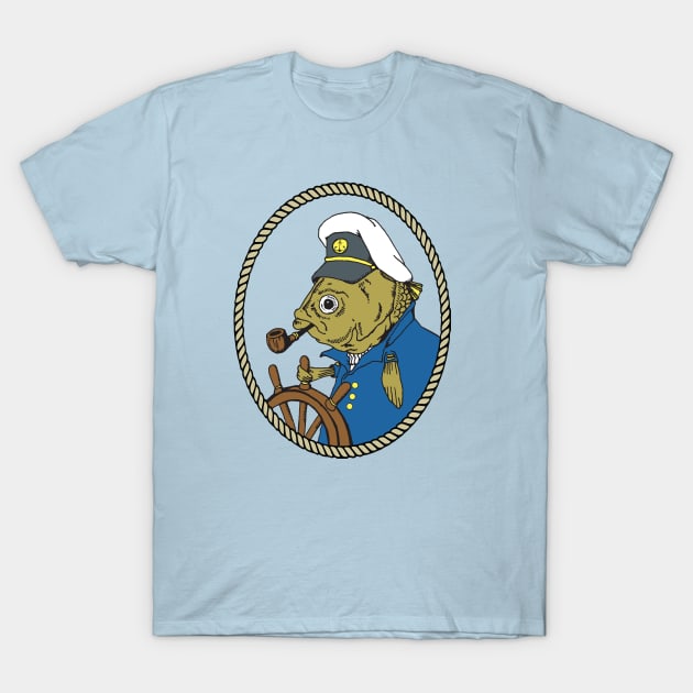 The Sea Captain T-Shirt by Slothfox